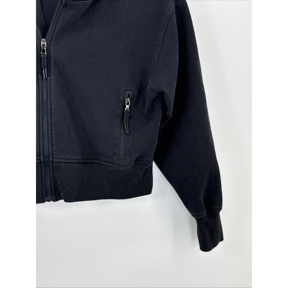 Old Navy Active Dynamic Fleece Hoodie Girls L (10-12 Charcoal/black Accents‎